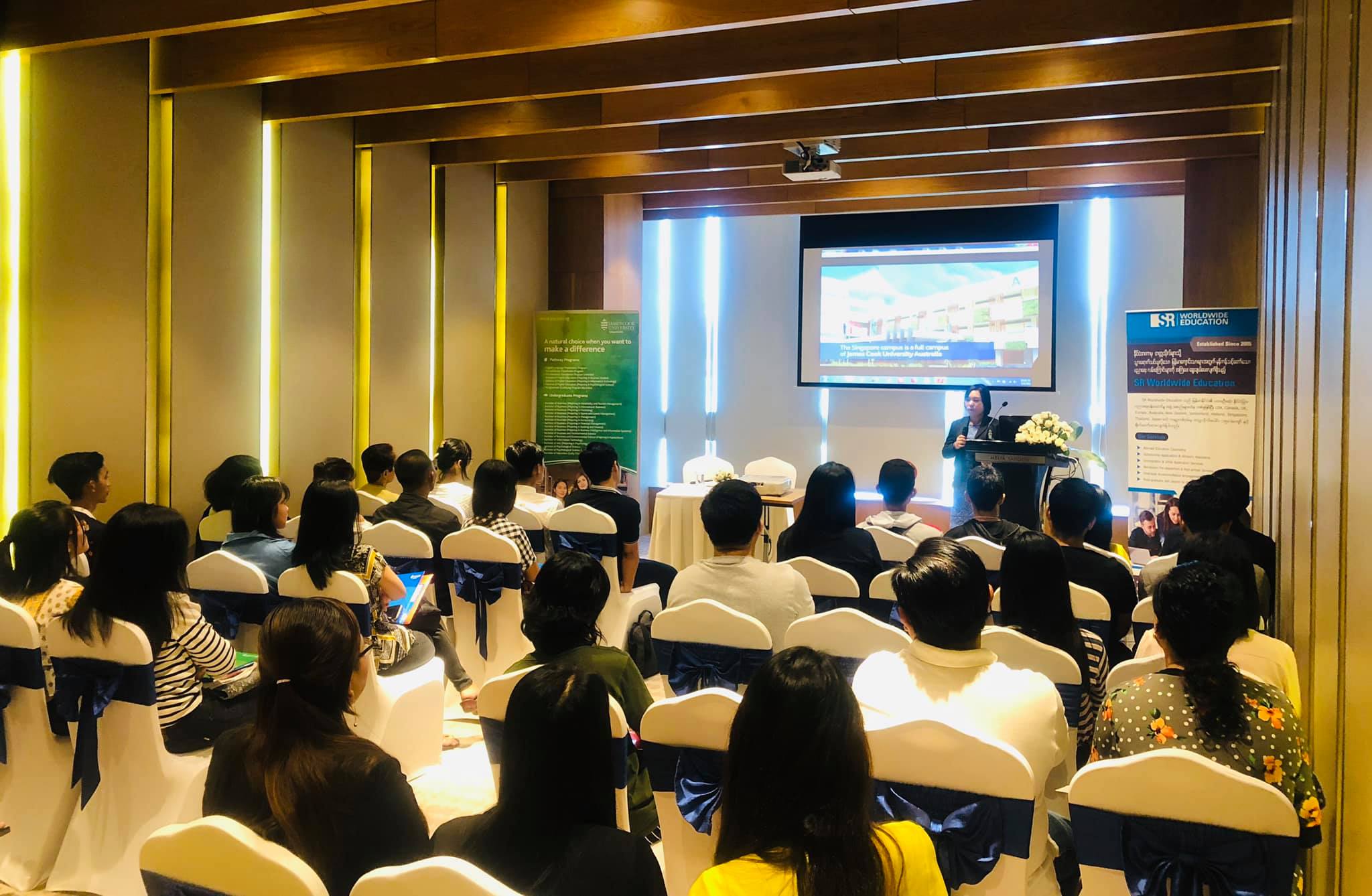 An authentic SR education seminar with students and families